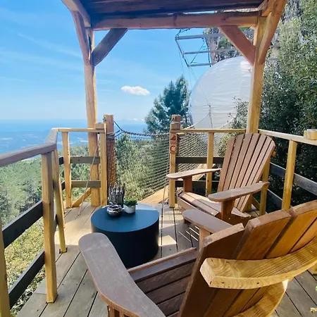 Luxusní stan Cocoon Village Porto-Vecchio (Corsica)